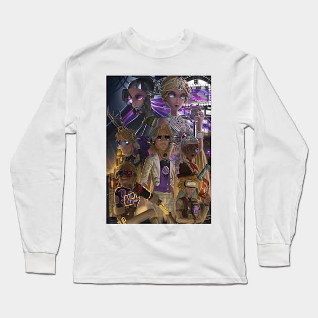 COA V・Metropolis Long Sleeve T-Shirt by gagimas